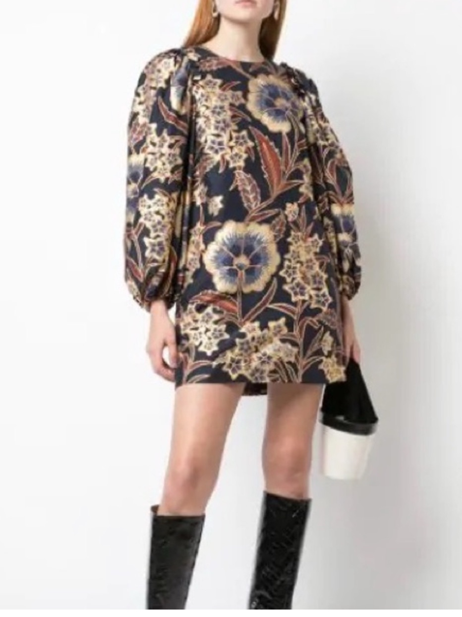 Ulla Johnson Claudine Silk Mini Dress